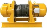 Waterproof Electric Winch Boat Trailer Winch Electric windlas hoist quiet For 5 ton 10 ton wire rope hoist electric hoist winch 12v 1ton 3ton(1200W-0.5t)