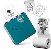 [Phomemo] M02S 304dpi Pocket Printer- Upgraded HD Bluetooth Thermal Photo Printer, Black and White Print-Out Phone Printer for Photo Printing, Plan Journal, Organization, Art Creation, Gift