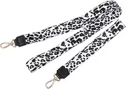SEWACC 2Pcs Mobile Phone Lanyard Durable Leopard Print Design Lightweight Wrist Rope for Easy Phone Access and Decoration Lost for Everyday Use