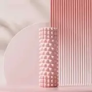 Muscle Massage Foam Rollers Leg Back and Arm Recovery - Pink