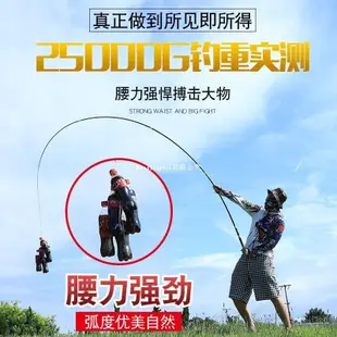 高碳大五節臺釣竿 魁戰粹 日本進口碳布釣魚竿 28調偏19調尺至27尺 池釣 超輕超硬 釣竿魚竿伸縮竿 釣魚