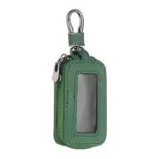Car Key Fob Cover Case Leather Universal Smart Car Key Holder Green