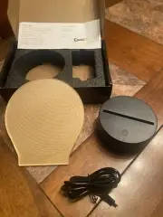 3D Color Changing Optical Illusion Basketball Lamp & Remote Plug In Or Batteries