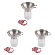 3x Appetito Stainless Steel 14.5cm Jam Funnel Home/Kitchen Food Cooking Tool
