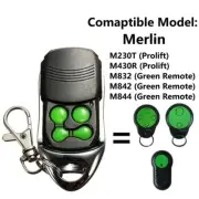For M832 M842 M844 Merlin Garage Door 230t 430r Remote Control