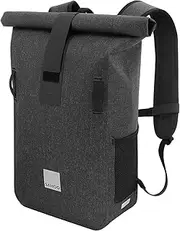 20L Cycling Backpack Roll-top Bag Mountaineering Riding Bag Large Capaci Women Men Breathable Jogging Sport Backpack for Camping Hiking Sport Bag Running Bag Black One Size