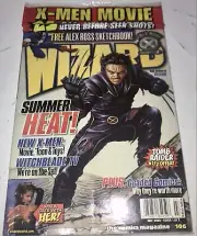 WIZARD MAGAZINE 106 JULY 2000 Joe Jusko X-men Movie WOLVERINE COVER 1of2 Sealed