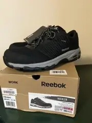 Reebok Work Shoes Men's 10.5 W - Heckler Athletic Composite Toe Black RB4625 NEW