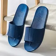 [XBCDX] Open Toe Slide Slippers Men's Flip Flop | Casual Beach Sandal | Shower Shoe Soft Sandals (Size : 40)