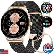 LIGE Smart Watches for Women Answer/Make Calls, 1,43" HD AMOLED Fitness Track