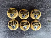 (6) Stone Brewing Bottle Cap Lot Escondido Gargoyle 20th Anniversary