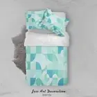 3D Geometry Graphics Quilt Cover Set Bedding Sets Pillowcases Queen 7