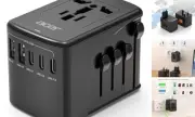Universal Travel Plug Adapter - International Power Adapter with 5 USB Ports