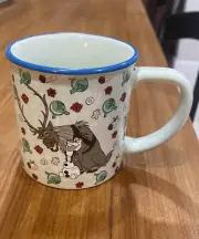 2022 Disney Parks Epcot Festival Of The Holidays Olaf Sven Latte Espresso Mug