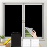 Privacy PVC Window Film Blackout Tint Sticker Bathroom Glass Insulator Film