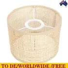 E27 Rattan Woven Lampshade Rattan Hand Woven Lamp Cover Rattan Table Lamp Shade