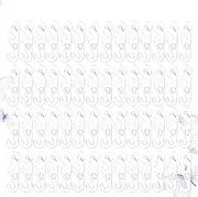 Long Lasting Material Mask Extension Hook Anti-Slip Hook for Mask Adjustable Ear Protective Mask Hanger White 53x15mm