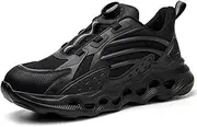 [SANGIN] Construction Site Safety Shoes, Work Protective Shoes, Steel Toe-Toe Labor Protection Shoes, Swivel Buckle, Breathable and Comfortable