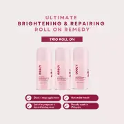 ODDLY Trio Deodorant Roll On for Brightening, Pigmentation And Dark Spots