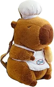 [Wzmzjy] Plush Backpack Casual Bag for Friends Street Adults Daily Use Women