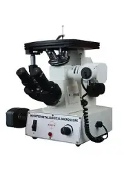 Incident light Metal Inspection Metallurgical Inverted Microscope w 3Mp Camera
