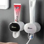 Toothpaste Dispenser 2 PCS Semi-Automatic Toothpaste Squeezer Holder for Fami...