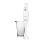 Hand Blender Mixer 2-Speed with 30 Oz Measuring Cup 200W Ergonomic Blends/Purees