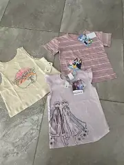 BNWT 3 piece girls top bundle size 4-6