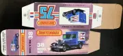 Matchbox Superfast #38 Model ‘A’ Van ‘77-‘82 Type L Repro Box