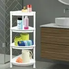 Bathroom Storage Organiser Shampoo Towels Shower Rack Holder Shelf Tiered Caddy