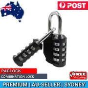 Waterproof Padlock Combination-Lock 4 Digit Outdoor Gate Locker Hasp Number Lock