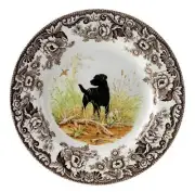 Portmeirion Spode Salad Plate, Woodland Black Labrador Retriever (1369568)