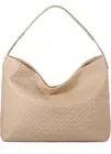 Woven Vegan Apricot Purse Messenger Bag Leather Large Handbag & Matching Clutch