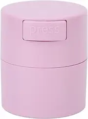 Eyelash Glue Storage Tank, Eyelash Extension Glue Storage Container, Sealed Leak-Proof Prevent Drying Lash Glue Storage Box Airtight Adhesive Jar, Lash Tech Supplies(Pink)