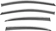 STIDPFZX Window Visor Car Accessories Side Window Deflector Weather Shield Compatible for MG 5 MG5 GT SW EV 2012 2013 2014 2015 2016 2017 2018-2024(20-24 SW EV MK2 EP22)