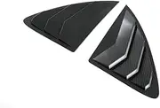 Compatible for Mercedes Benz E Class 2024 W214 ABS Rear Window Shutter Cover Trim Sticker Side Window Louver Vent Exteior Accessories