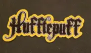 Harry Potter Hufflepuff Embroidered Sew-On Patch 6"x2.5" Approx 0204