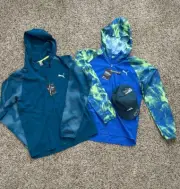 Running Jacket Mens M Puma raincoat Agravic Windweave Pro Octa HF9300