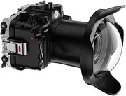 Seafrogs Underwater Housing for Canon EOS R5 Mark II, 40M Waterproof Case with WA005A Long Dome Port Kit, Waterproof Scuba Diving Case for Canon R5 II+RF 24-105mm F4L/ RF 15-35mm F2.8L