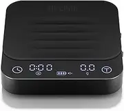 WACACO Exagram Pro Coffee Scale with Timer, Super Mini Food Scale, Three Modes Kitchen Scale Rechargeable, Smart Espresso Scale with Carrying Box& Removable Silicone Pad, Black
