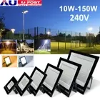 LED Flood Lights 30W 50W 100W 150W Outdoor Garden Spotlight Wall Floodlight 240V