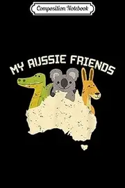Composition Notebook: Australia Kids Australian Animals Gifts Journal/Notebook Blank Lined Ruled 6x9 100 Pages