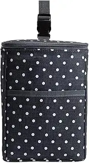 Bottle Cooler Bag, Freezable Double Bottle Bag, Insulated Tote Bags, Bottle Bag with Ice Pack, Zip Closure, Buckle Handle, Foldable Baby Bottle Carrier for Daycare, Hold 2 Bottles