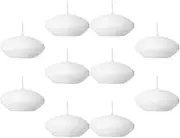 HOLIDYOYO Sturdy Floating Candles Set Unscented for Decor Romantic Dinner and Emergency Lighting