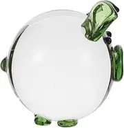 CHICAMPERA Hand Blown Glass Pig Figurine Whimsical Crystal Animal Sculpture for Home Office Decor Feng Shui Pig Statue Unique Collectors and Miniature Lovers