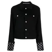 [Alexander Wang] Crystal Cuff Stacked Wang Jacket