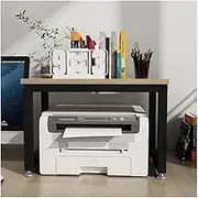 Printer Table Printer Stand Printer Shelves Desktop Printer Stand Metal Frame Printer Shelf Fax Machine Scanner Rack With Non-Slip Feet For Office Printer Shelf Printer Rack ( Color : B , Size : 54*40
