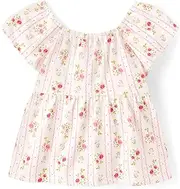 [The Children's Place] Baby Girls' and Toddler Short Sleeve Flutter Shirt