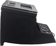 LED Light Armrest Box Central Content Storage Box Car Accessories Compatible For Mercedes-Benz Vito V260 2016 2017 2018 2019 2020(BLACK)
