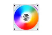 Lian Li 120mm AL120-1 UNI ARGB PWM Fan Single Pack - White